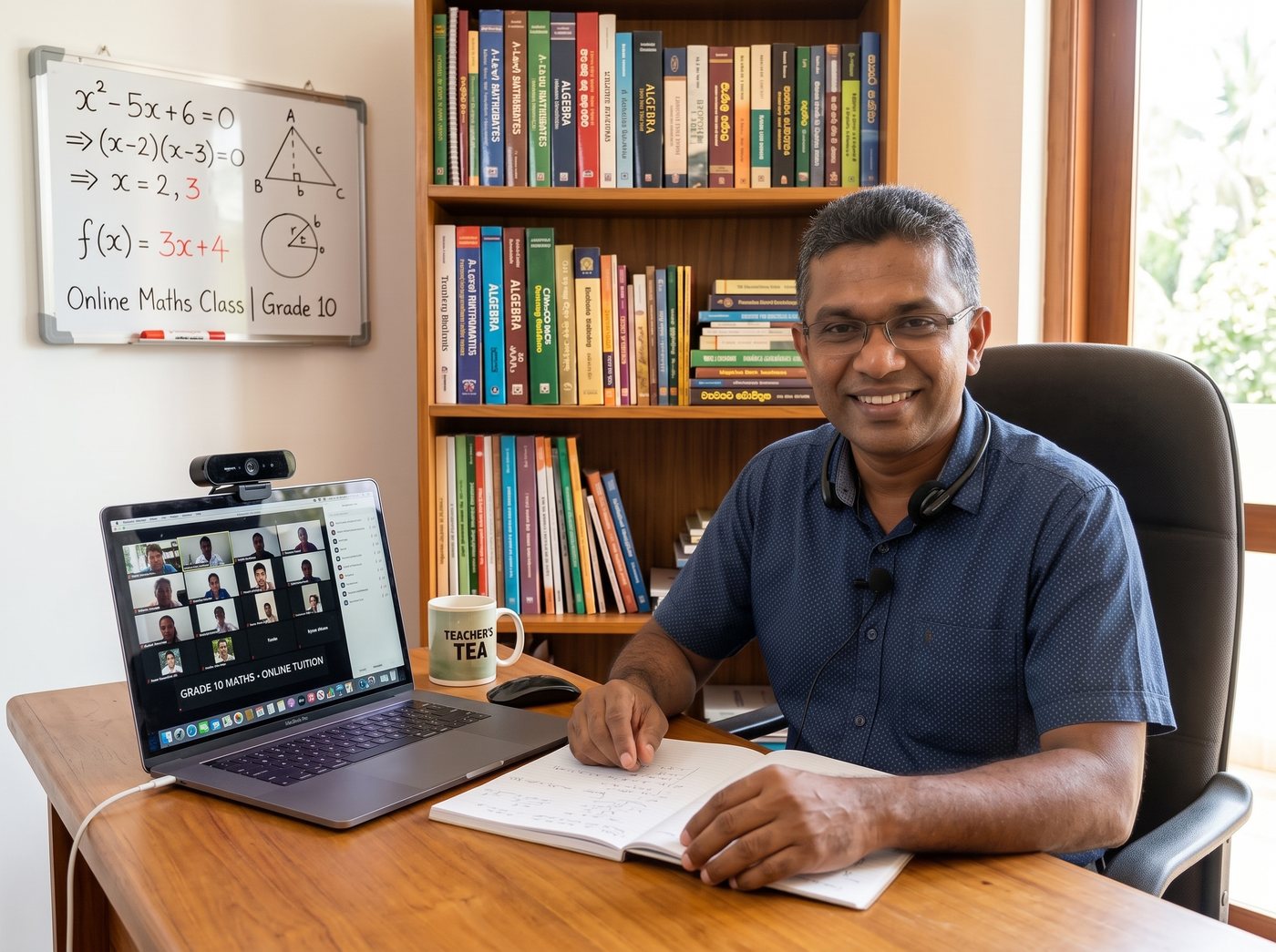 පියවර 1 - ගුරු ගිණුම සහ පන්ති සැකසුම් Dashboard
