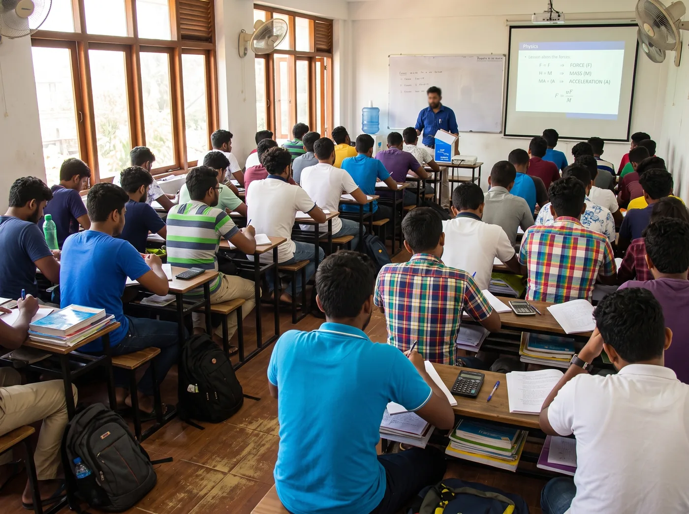 භෞතික සහ Online පන්ති ශාලාව - Tuition Batch Management